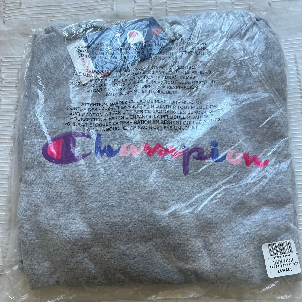 Champion Oxford Powerblend Watercolor Script Hoodie